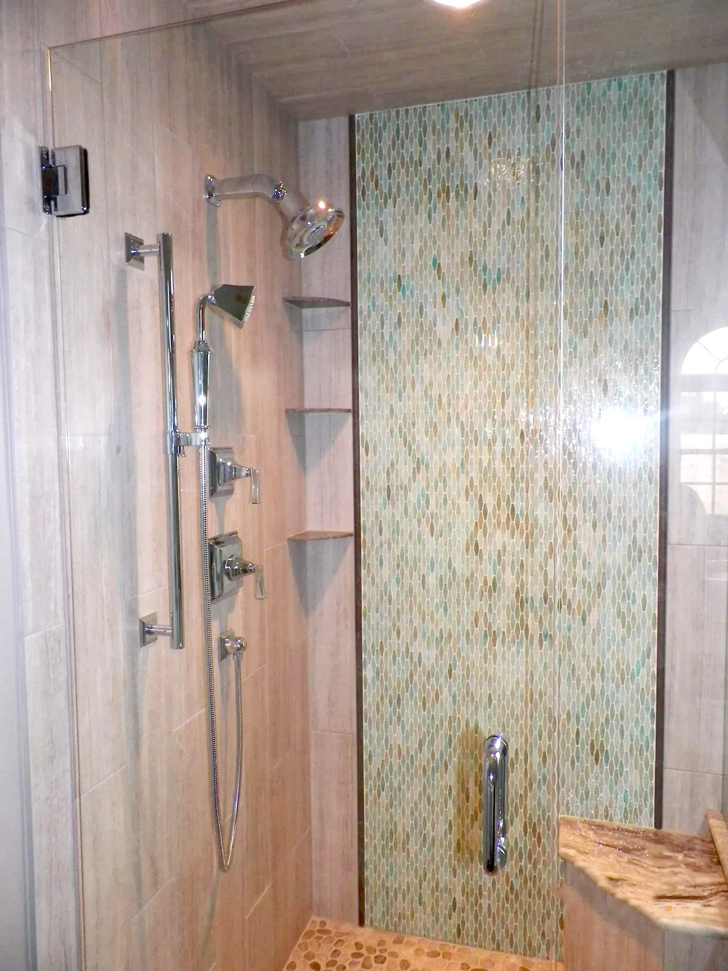 Bathroom finish work
