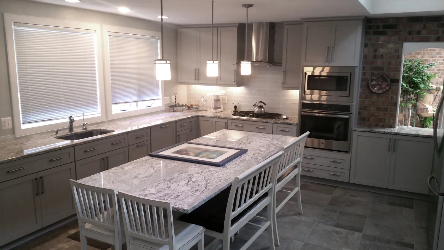 Completed kitchen renovation