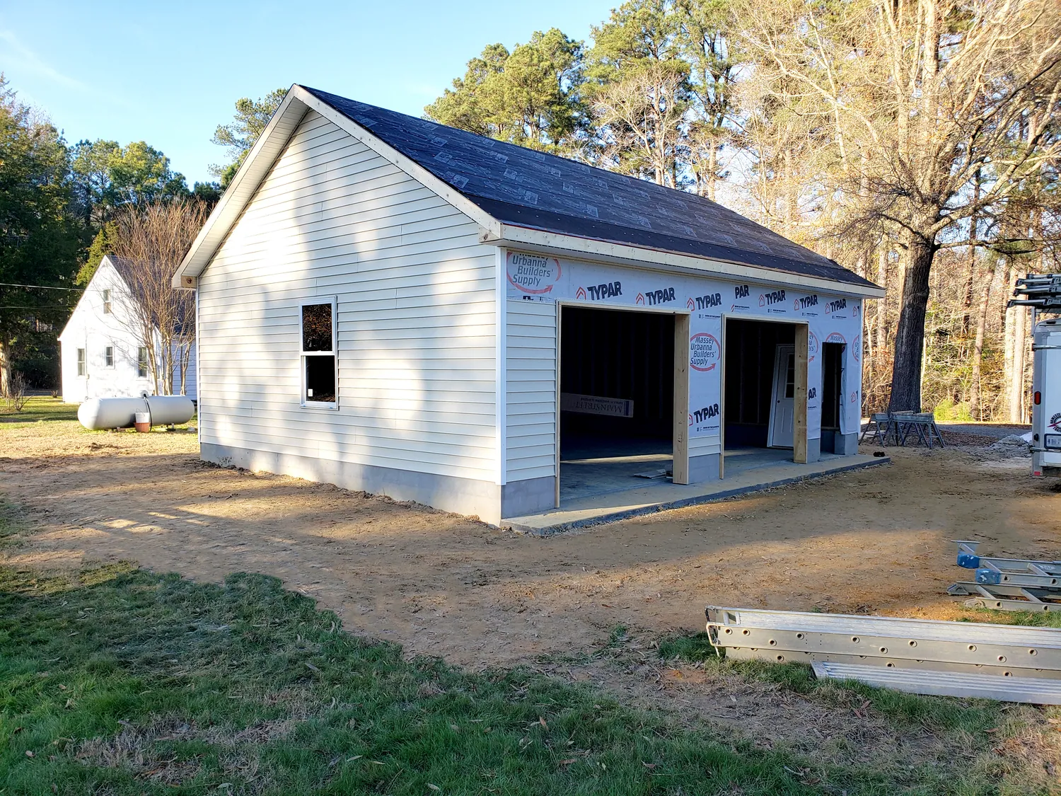 New garage